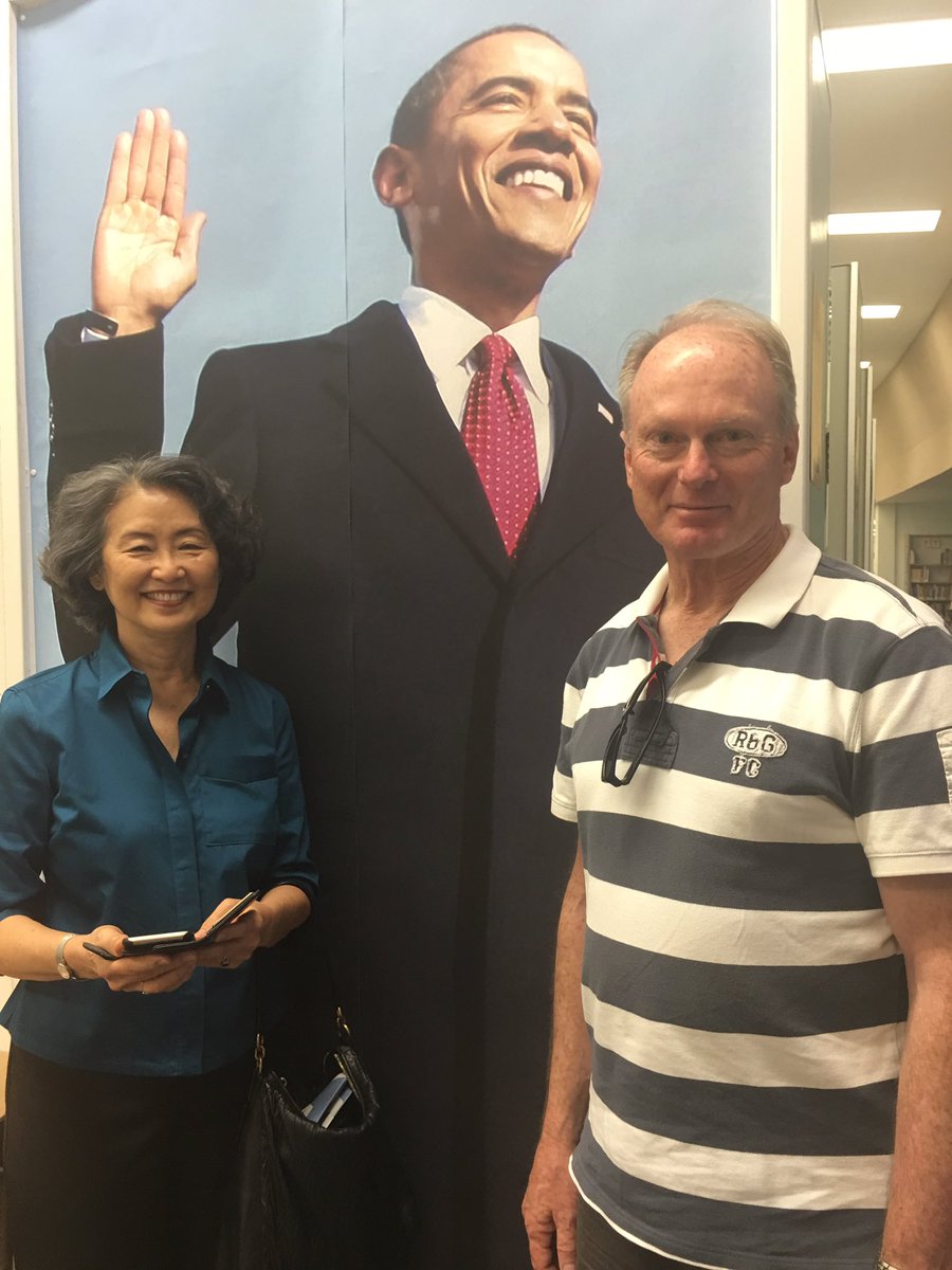 French teachers connect <a href="/PunahouSchool/">Punahou School</a> <a href="/stpetersnz/">St Peter's Cambridge</a> - President <a href="/BarackObama/">Barack Obama</a> high school French teacher reminisces and shares stories!