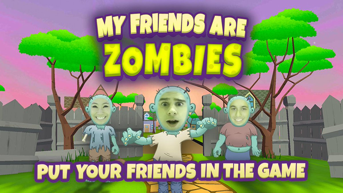 GnarcadeGames's tweet photo. Turn your friends into zombies in our game coming out next Wednesday! #gamedev #iOS #Android https://t.co/KqGKvPt2YB