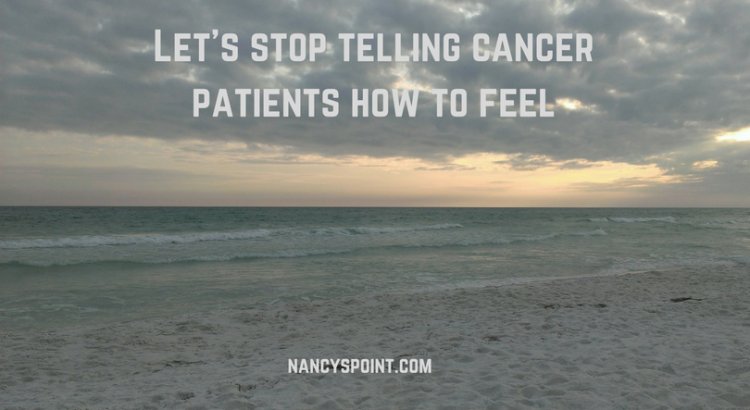 NancysPoint's tweet image. Do you ever wonder why #cancer patients get so much &quot;free&quot; advice anyway? bit.ly/1MNankF #cancerlanguage