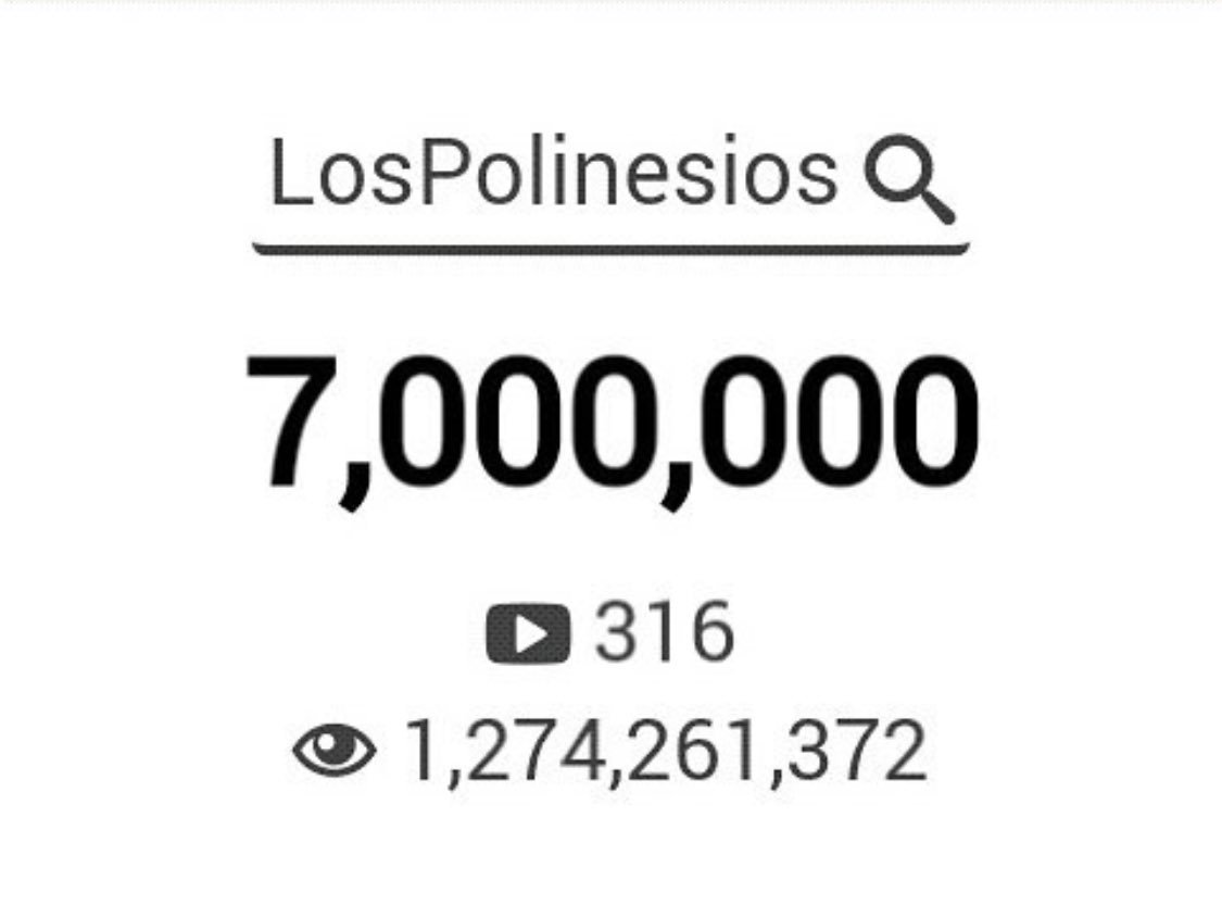 PPTeamLesslie's tweet photo. OMG!! No puedo creerlo ya somos #7MillonesenLosPolinesios 💃🏻👐🏻🎎🎊 que felicidad no puedo creerlo 🙈 https://t.co/7iapctEIWX