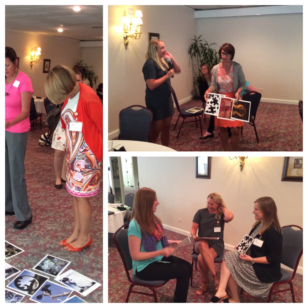 TNpolicynurse's tweet photo. #VisualExplorer (@ccl) exercise led by @VOLNursingDEAN at Nurse-led Care &amp; Clinics conference in Nashville. https://t.co/1J8P4PqGlb