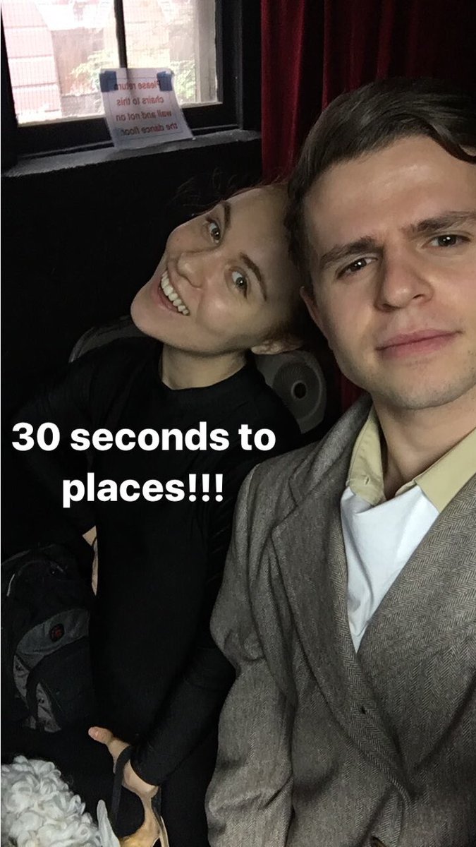 Wouldn't be a takeover without backstage selfies! Check out our Instagram story for more from rehearsal: instagram.com/waythemusical17