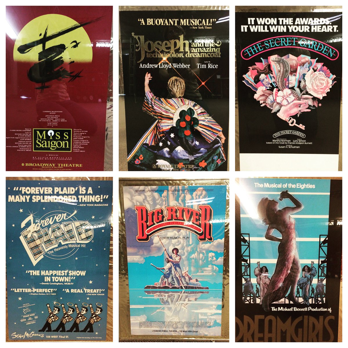 Used #Broadway #theatre #posters for sale. As is. Call us!

#musicals #showcards #framedart
