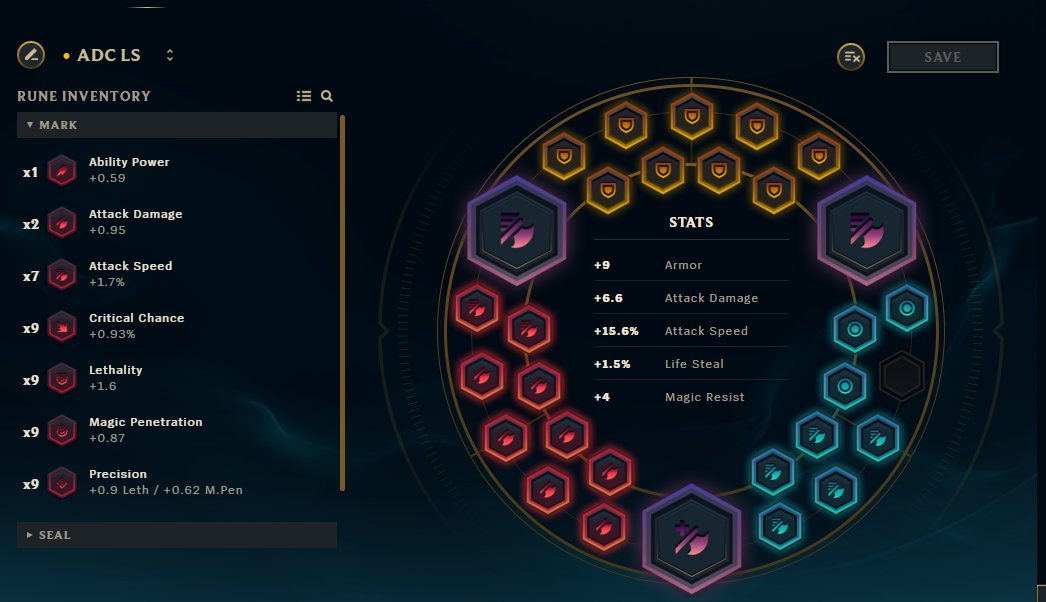 Featured image of post Adc Rune Page rune pages that i will try for adc start at 9