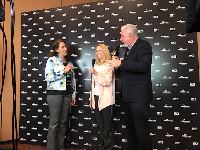 gidicohen's tweet photo. .@michellejcobb speaks with @chuckharold about current state of #cyberthreats in the #cloud and #skillsgap in the field of #cybersecurity. https://t.co/AHvWpLIsDa