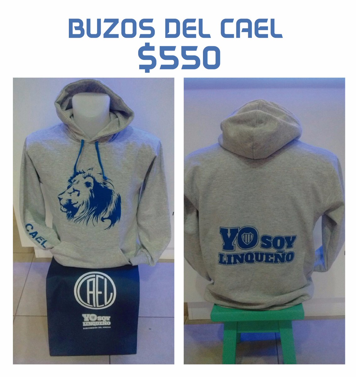 YoSoyLinqueno's tweet photo. Para seguir solventado los proyectos de la subcomisión!!!!
Buzos a la venta
Los conseguis en Tifosi indumentaria deportiva alvear 88 https://t.co/9CyV6QtOnB