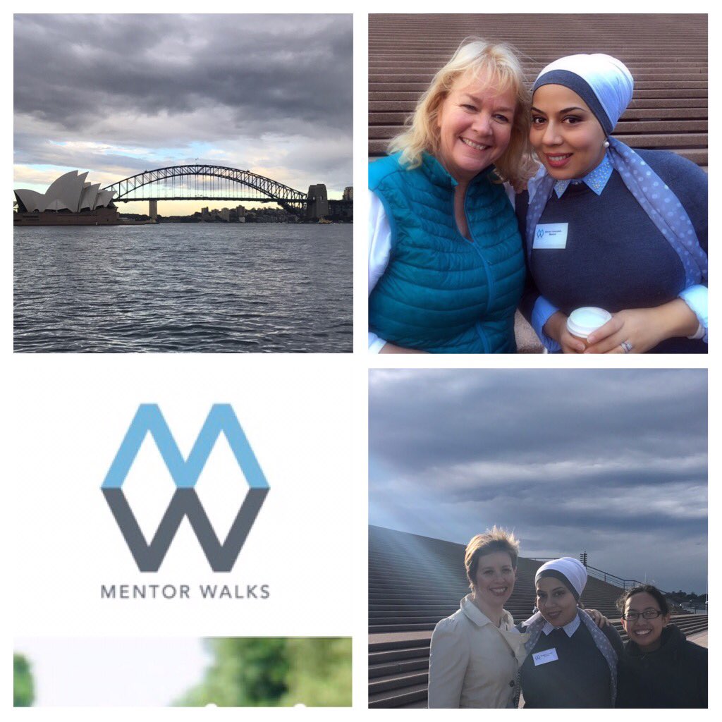 Mentoring &amp; physical exercise are a great combination!  Loved being part of #mentorwalksau 
@mentor_walks <a href="/bobi/">bobi</a> Mahlab
<a href="/AudetteExel/">Audette</a>