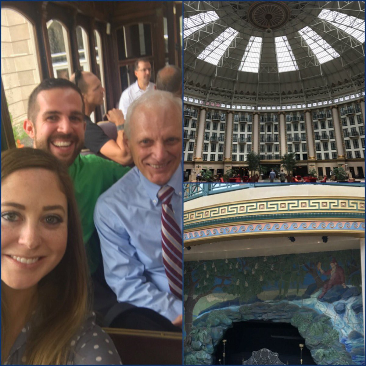 ZSmithHoward's tweet photo. Amazing seeing the West Baden Hotel for the first time today prior to presenting @ICCMHC Summer Mtg repping @HigherEdIN #FLRsummerfun https://t.co/7y2nWAHqjF