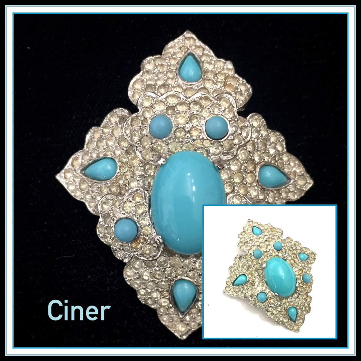VintageImagine's tweet photo. https://t.co/3kmJHfNdYu
#signedCiner #follow4updates #vintagejewelry #fashion #highendvintage #greatgifts #fashionNstyle #more2come https://t.co/ZLX24hSZfq