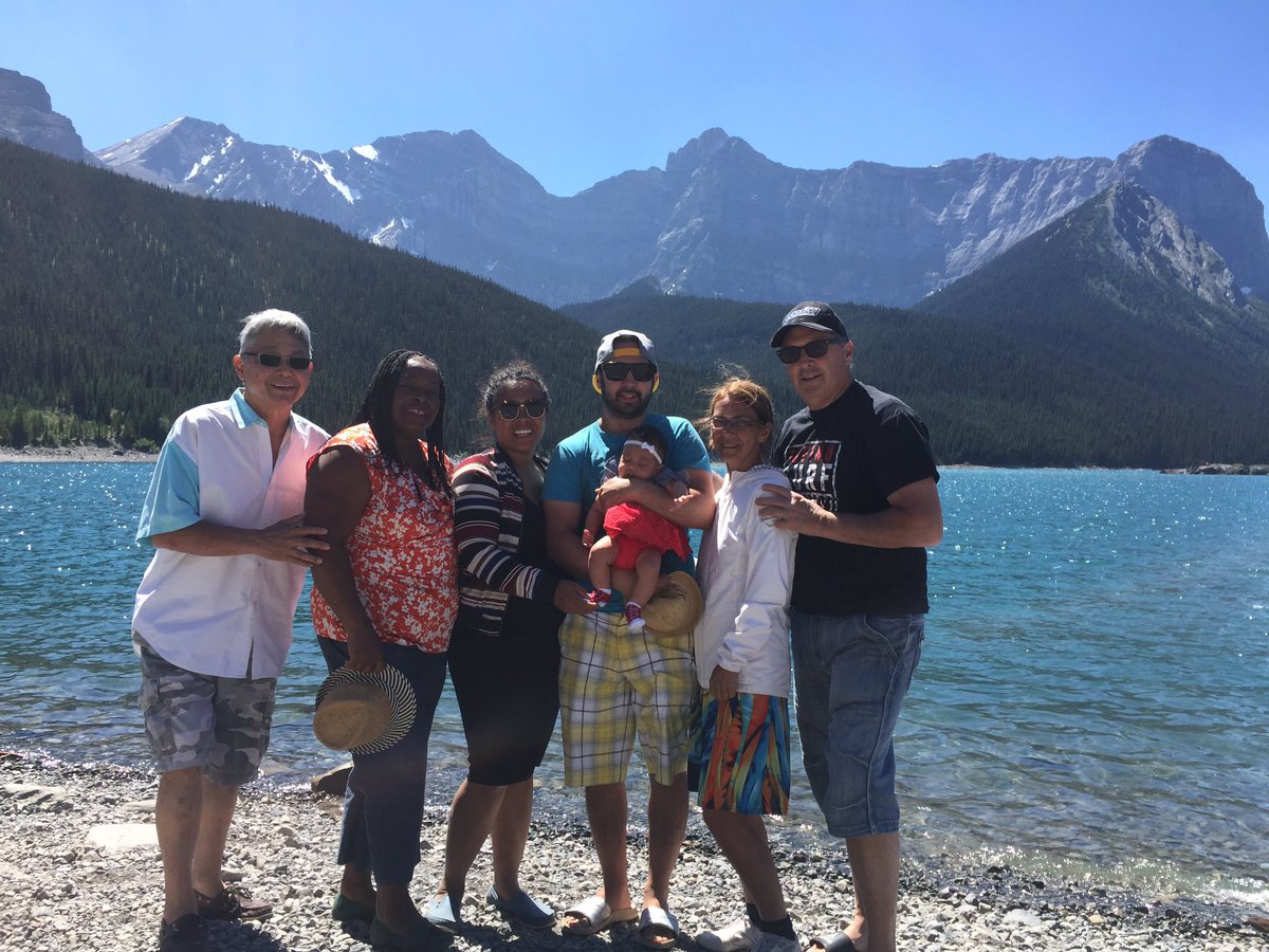 woozurdaddy's tweet photo. Walking the Upper Lake Trailhead in Kananaspis Country. It's great in Calgary... lots of outdoors stuff to do here. https://t.co/1Xj263bARe