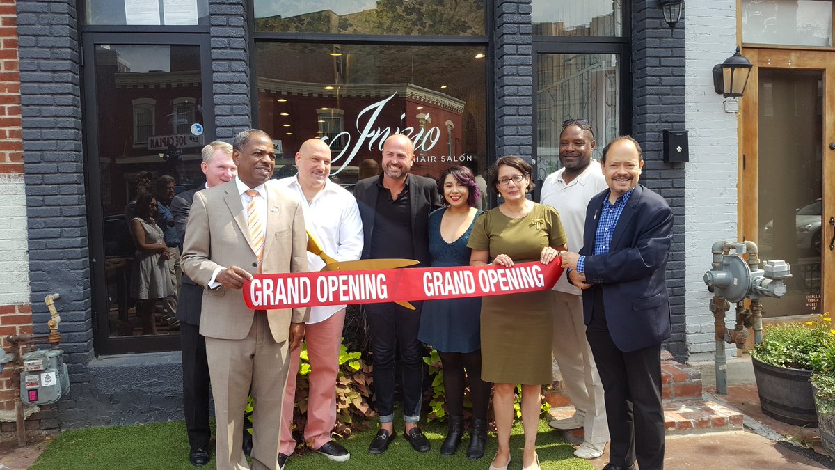 SmallBizDC's tweet photo. @shawmainstreets Ribbon Cutting Jamboree! #SmallBizDC 
@In3DC #Inzio #FishScale #YouBreakIFix https://t.co/YrL88kQkze