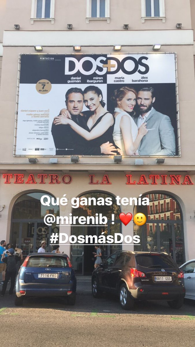 victor_palmero's tweet photo. Nos perdáis la comedia del verano en @TeatroLaLatina ! Elencazo, risas y amor por todos lados #Dosmasdos gigante mi @MirenIbarguren https://t.co/RwQgfnFg01