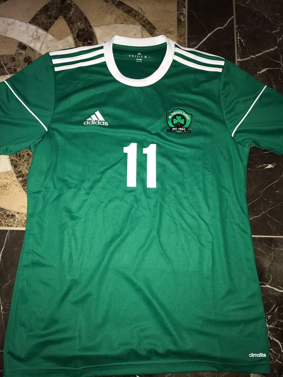 StPatSoccer's tweet photo. New uniforms for the upcoming season have arrived 🔥

#SA1NTS ⚽️☘️ https://t.co/JqOTAKIMYc