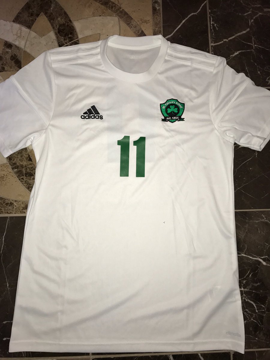 StPatSoccer's tweet photo. New uniforms for the upcoming season have arrived 🔥

#SA1NTS ⚽️☘️ https://t.co/JqOTAKIMYc