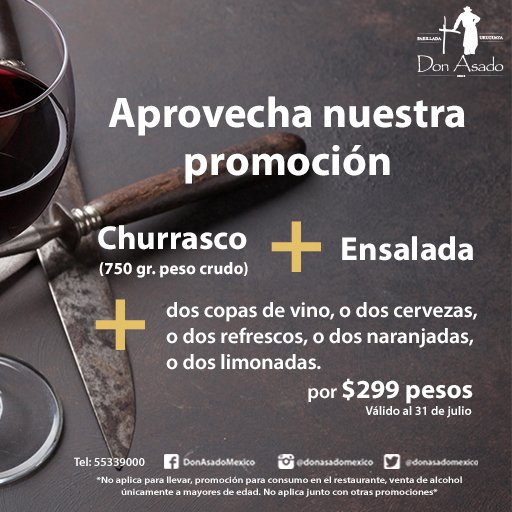 Dejaremos esto por aquí...  #promoción #churrasco #Mexico #cdmx