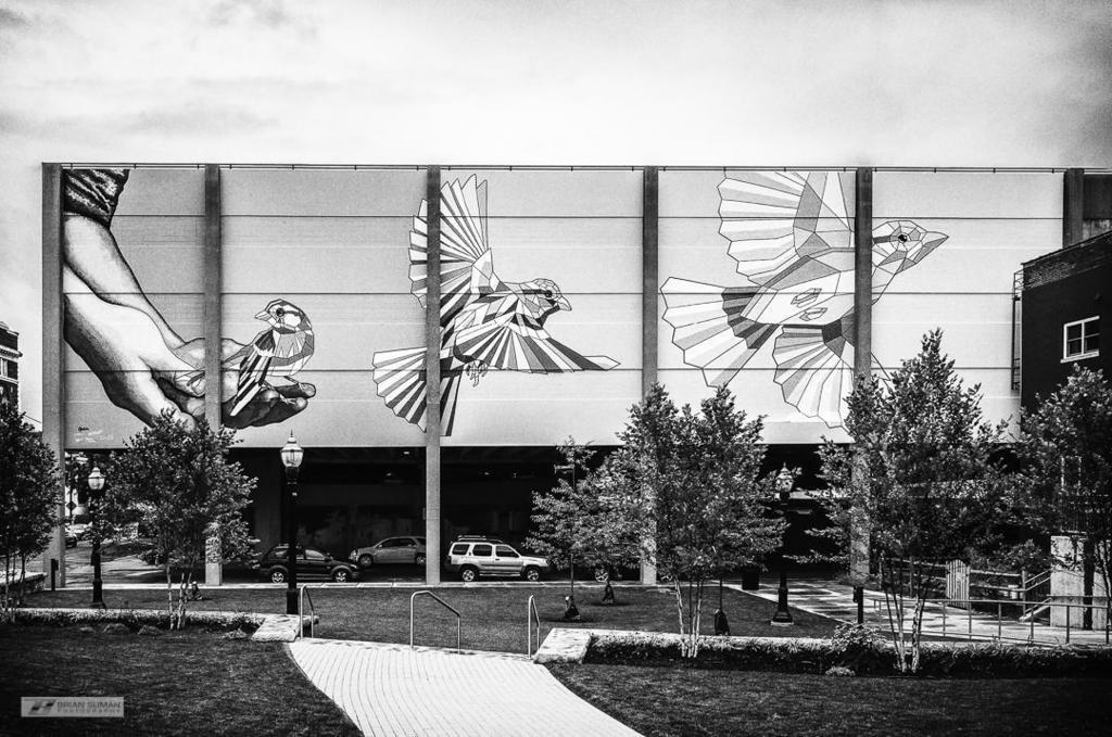 briansuman's tweet photo. Another mural unveiled in Hamilton. #streetspark #publicart #muralpainting #mural #hamiltonoh #blackandwhitephotography #blacknwhite #nocol… https://t.co/gDfnqTvhNd