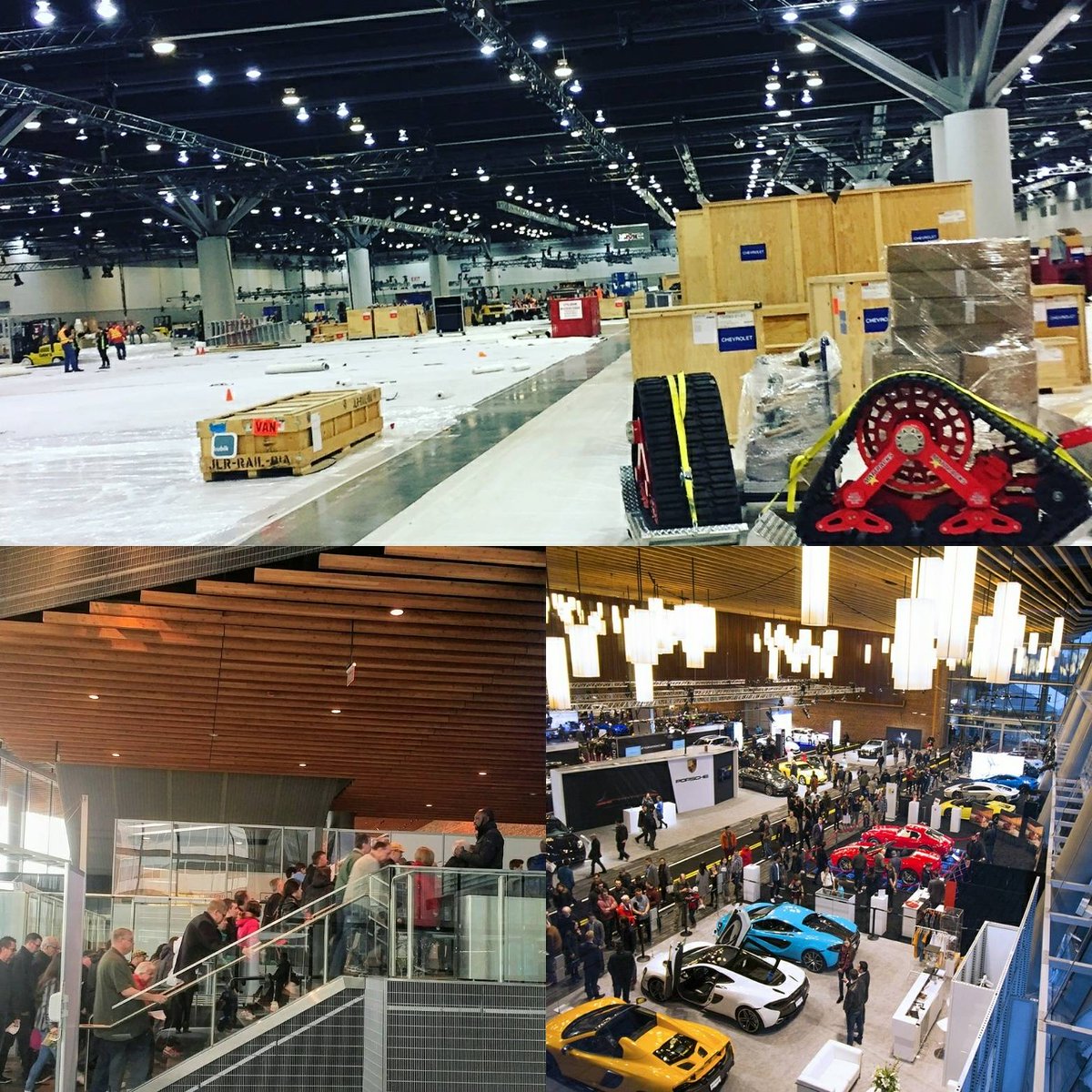 VanAutoShow's tweet photo. #transformationthrusday when 100,000+ people landed at the Vancouver Convention Centre #VanAutoShow17 #canada150 https://t.co/xDGN2vNSP0