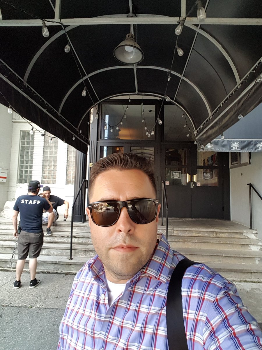 First person in line <a href="/BrendanSchaub/">Brendan Schaub</a> at Phoenix. Not a crazed fan or anything, I just work close by. Is <a href="/robinblackmma/">Robin Black</a> making an appearance?