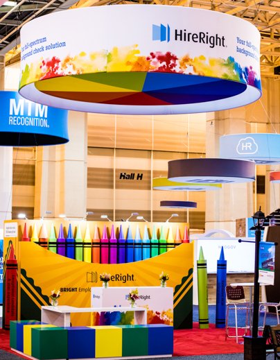 DesignCentrix's tweet photo. @HireRight box of crayons booth was a must see at #SHRM17! Creatively highlighted the full background check solution
https://t.co/ErDFbWFLg2 https://t.co/A9XX7J22dL