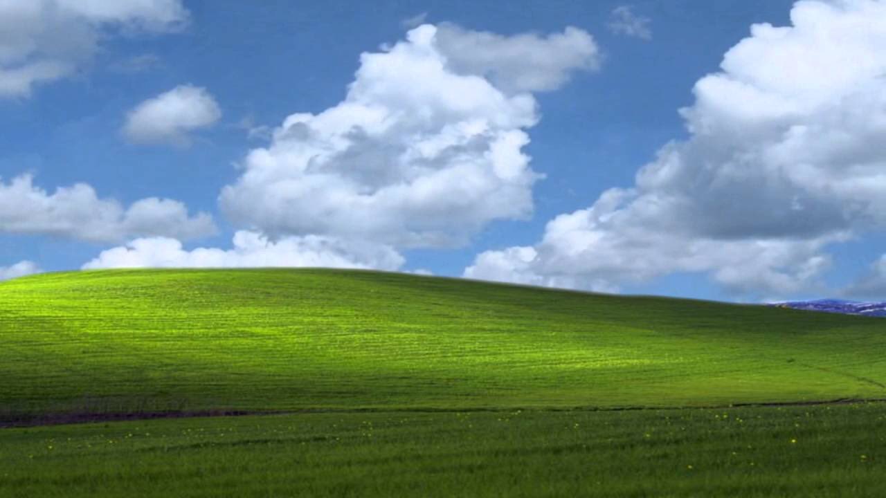 SERIOUSLY STRANGE on Twitter "The hill photographed for the Windows XP
