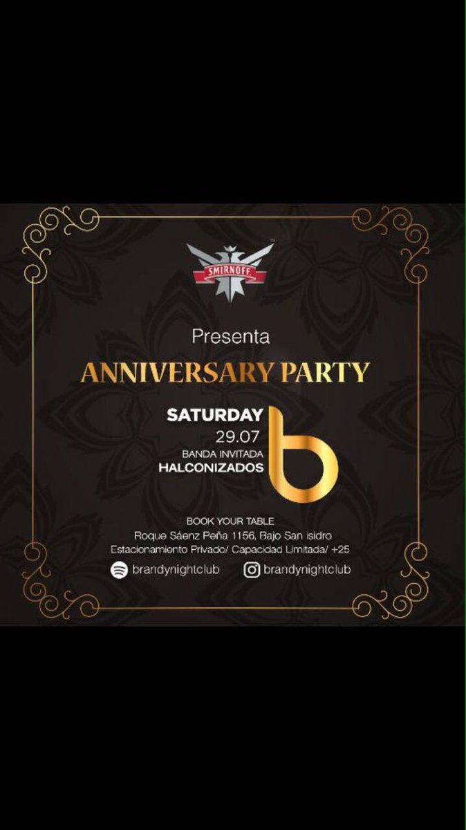 Este sabado estan todos invitados a festejar el aniversario de #Brandy en San Isidro al ritmo de <a href="/Halconizados/">Halconizados de Amor</a> #ConAmor #Halconiza