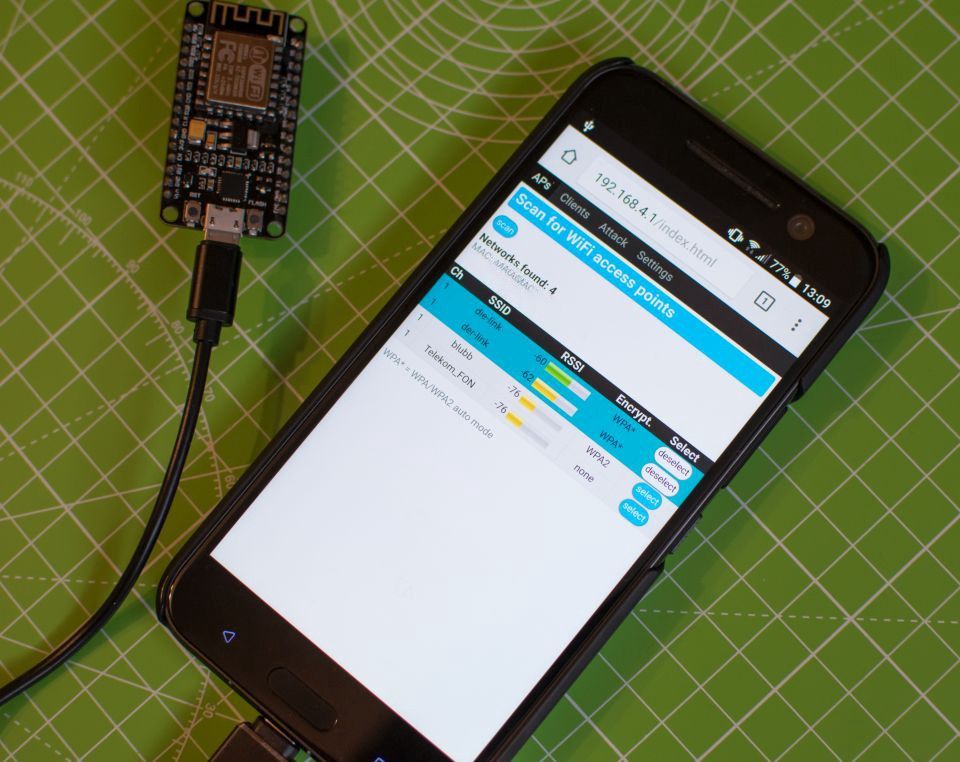 CyberSecRicki's tweet image. #Deauthentication attack and other #wifi #hacks’ using an ESP8266 module. by @Tomac  buff.ly/2uzhOJ0