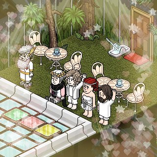 ZarkAcerbus's tweet photo. @KabitaAstrid @tAnGeRiX @Croselio @ESLusio @NerdcorePeluche Mi luz ilumino a todos los habitos en esa sala! Amen hermanos! @NerdcorePeluche @HabboEclipse https://t.co/BGNFHHJxdS