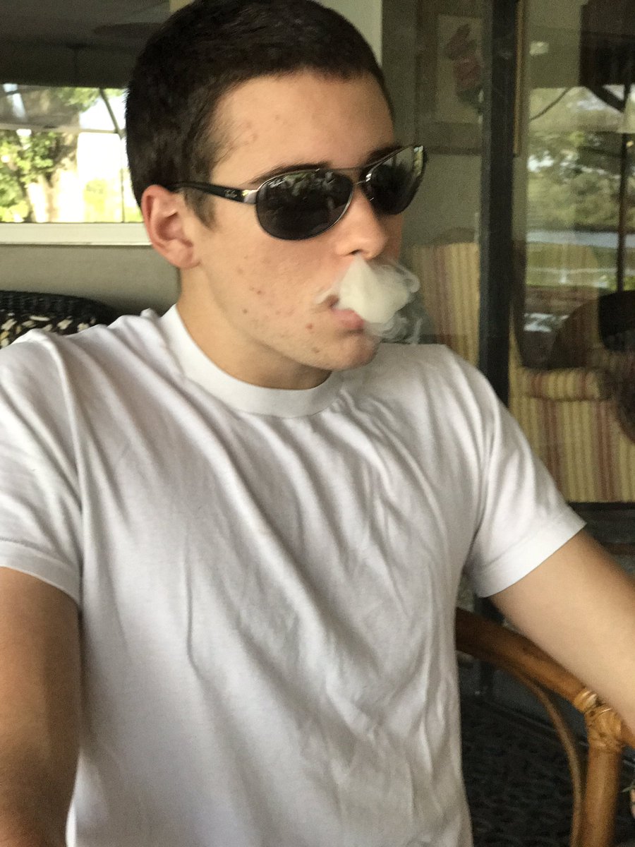 take it to the face, inhale it through my nose