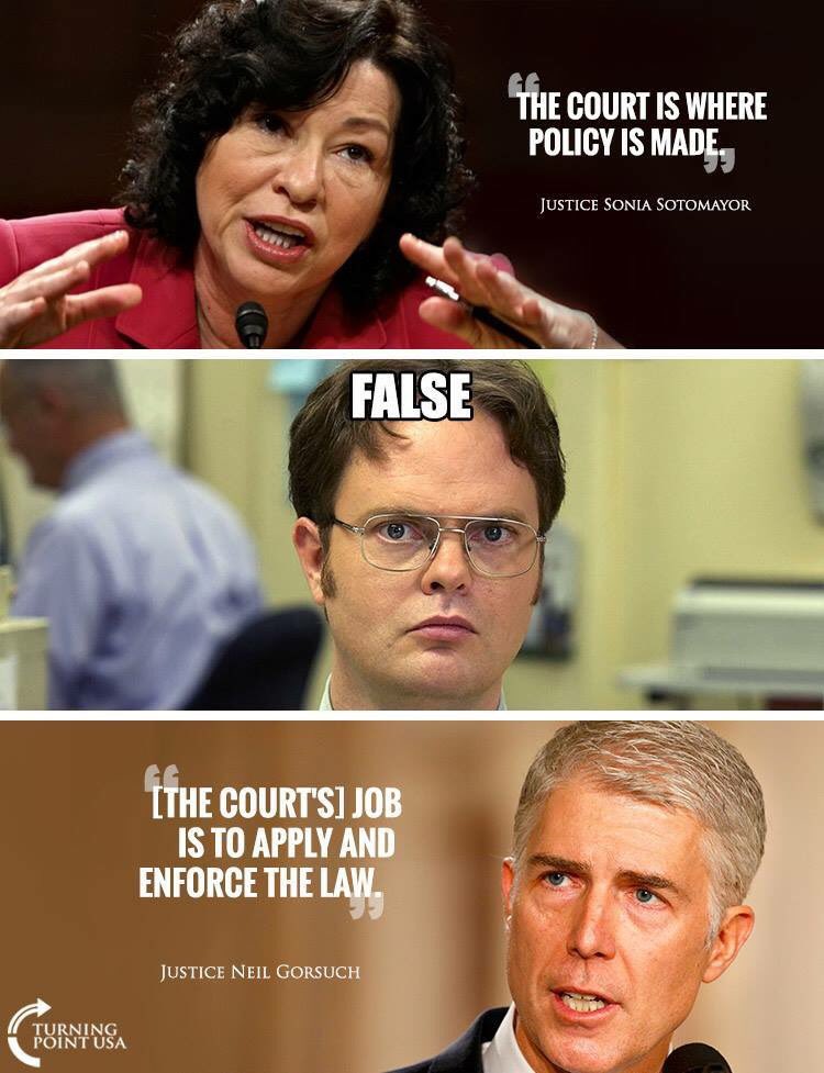 TPUSA's tweet photo. Justice Gorsuch Speaks Truth! 

#BigGovSucks https://t.co/n4i39YBAJW