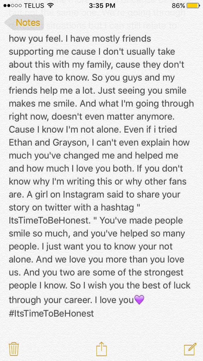 IrisseJaede's tweet photo. @EthanDolan @GraysonDolan #ItsTimeToBeHonest https://t.co/Yx7iNRbKgq