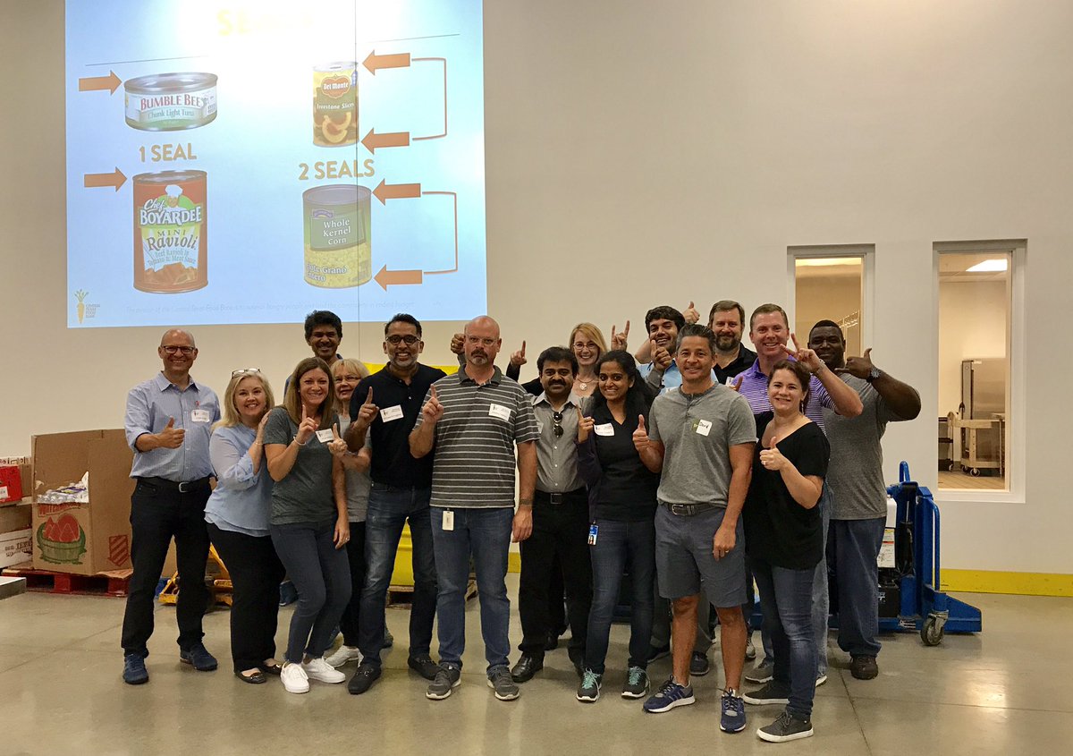 ArmughanAA's tweet photo. #ReadySolutions team #GivingBack at a local #FoodBank in #Austin after a fantastic planning meeting on value workloads. Love ❤️this team! https://t.co/0fRC5w4Lhn