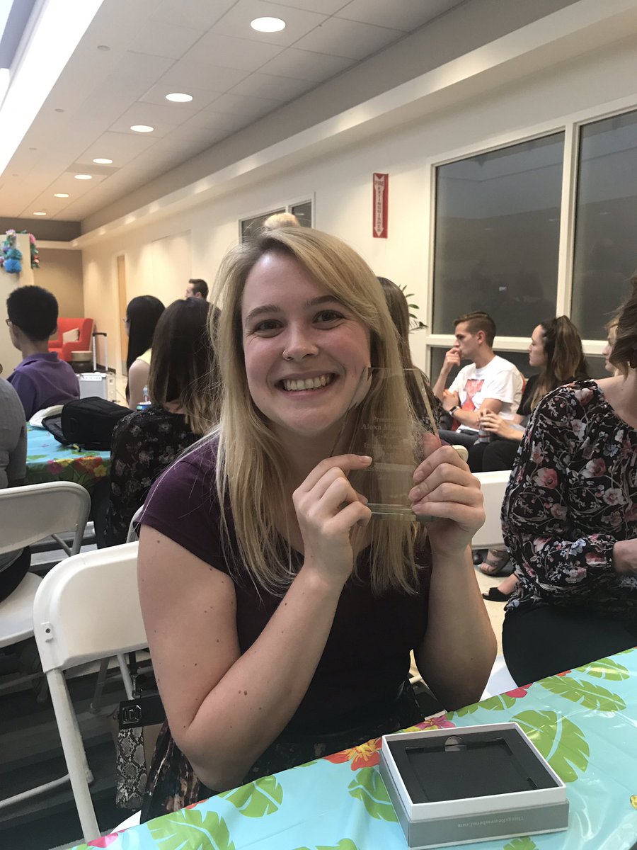 ekellner's tweet photo. @UIResearchPark Intern Awatds congrats to @AgribleInc Most Advanced Marketing/Business Developmen Intern Award winner Alexa! https://t.co/EDzdcoIXn3
