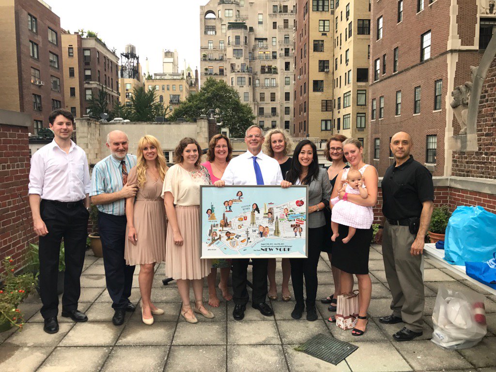 georg_heindl's tweet photo. ....and the final AUF WIEDERSEHEN GOOD BYE to #NewYork and the fantastic team of the Consulate General!! https://t.co/LzLACKdF8W