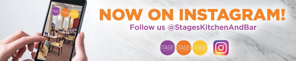 Are you on Instagram? Follow us at @StagesKitchenAndBar for exciting pictures, promotions and more! #SocialMedia #YEGFood
