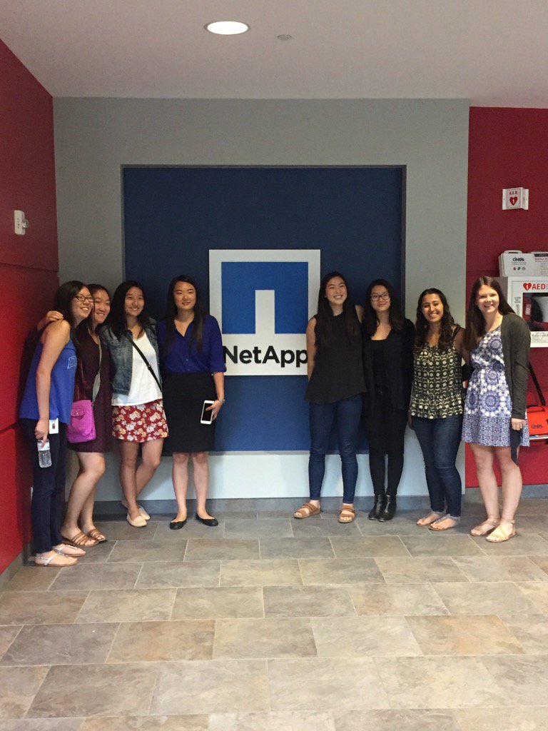 smwhite08's tweet photo. Enjoyed every second of hosting the incredible women from Rewriting the Code this afternoon at @NetApp!@NetAppUR https://t.co/ugy4kIUdDR