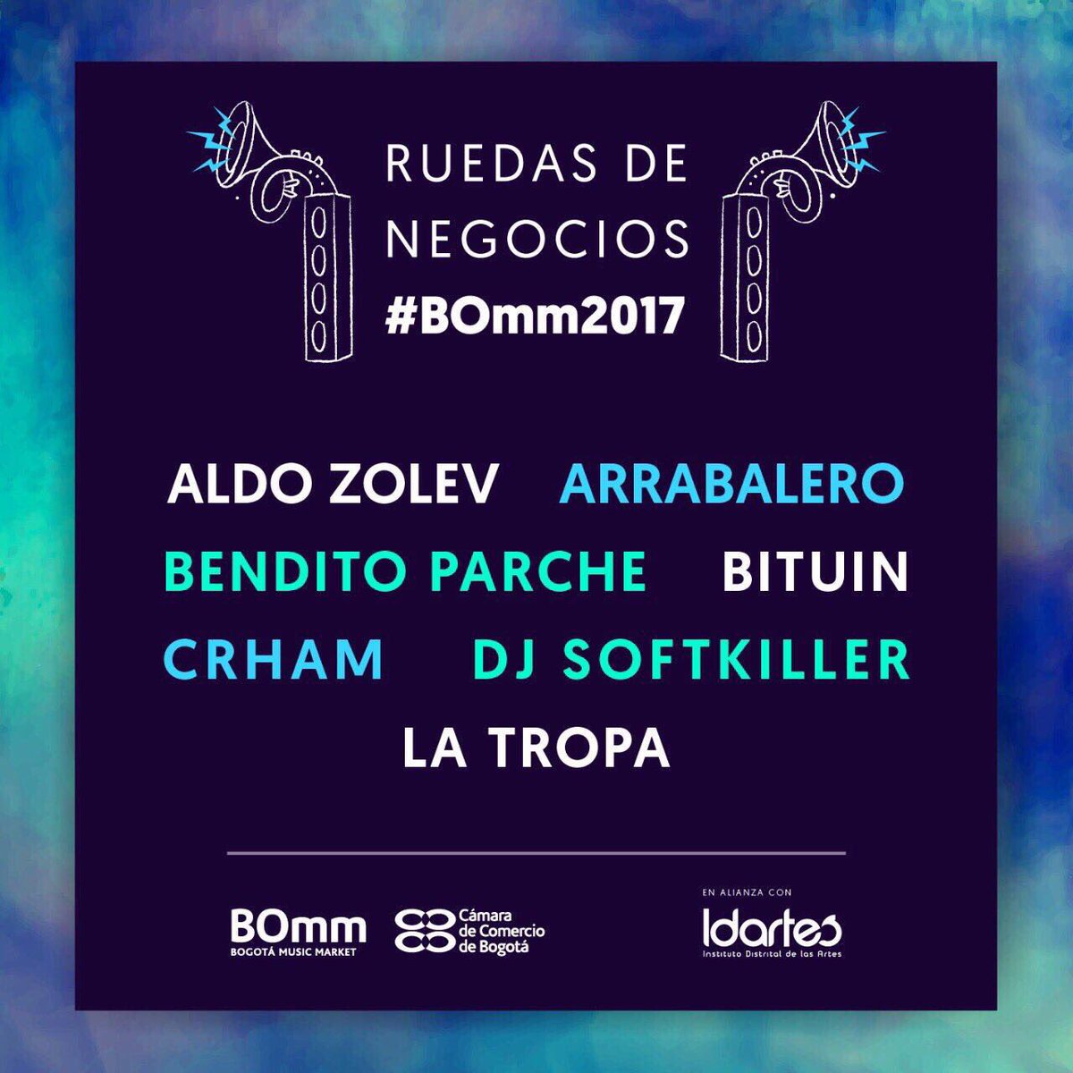 LaTropaSalsa's tweet photo. Estamos oficialmente dentro de los seleccionados para el Bogotá Music Market 2017! #BOmm2017 @BOmm_Bogota https://t.co/ZQ3BYdFXaT