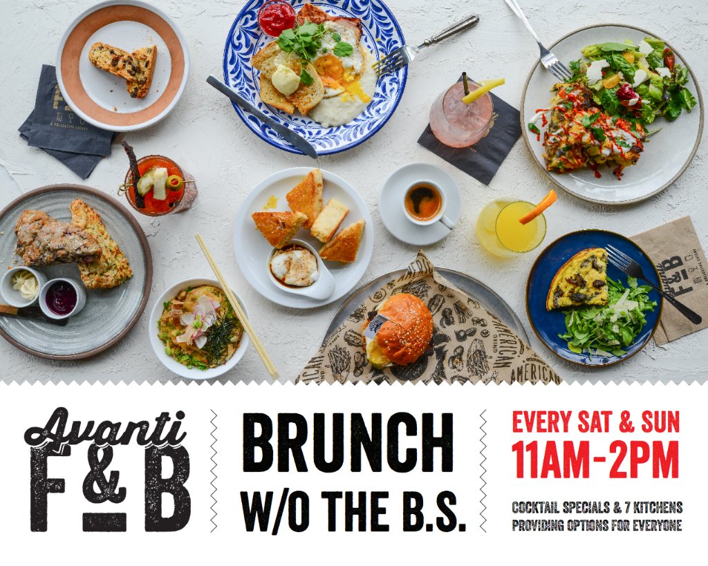 What to Do This Wknd: Dig into <a href="/Avantifandb/">AvantiF&B</a> new weekend brunch 11-2, w/ specials from @eatkayakitchen <a href="/quieroarepas/">Quiero Arepas®</a> <a href="/TheRegionalfood/">The Regional</a> &amp; more.