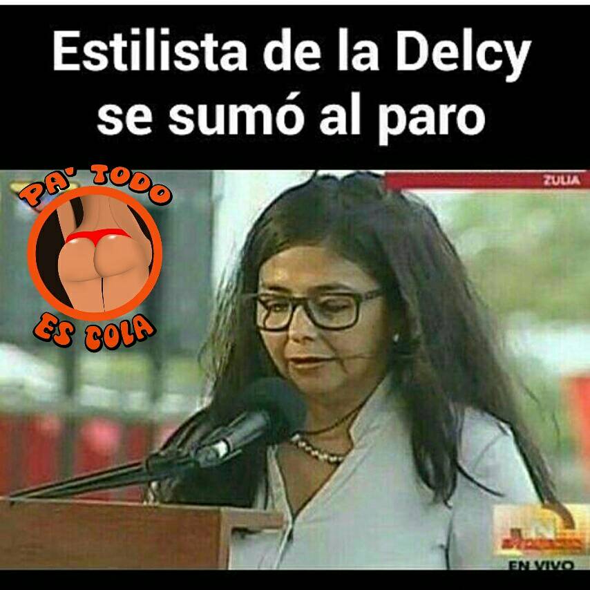 PaTodoEsCola's tweet photo. JJAJAAJJAA #PatodoesCola #delcy #maduro #FelizJueves #JuevesDeGanarSeguidores #paronacional https://t.co/oqam2QCjeu