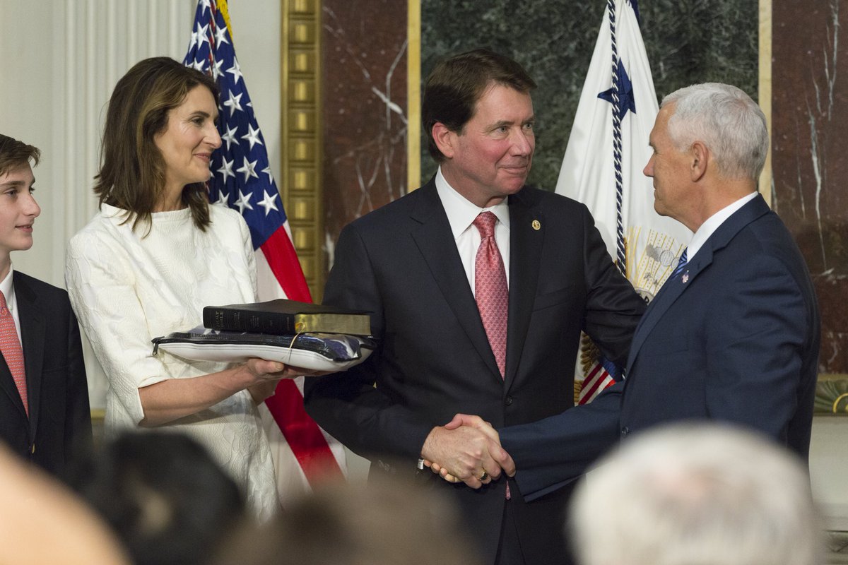 VP45's tweet photo. Given his integrity, record of leadership, &amp; distinguished history, @POTUS &amp; I are confident Bill Hagerty will excel as ambassador to Japan. https://t.co/Ug3YjY7HFr