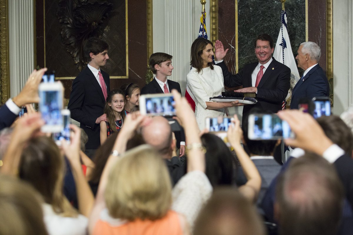 VP45's tweet photo. Given his integrity, record of leadership, &amp; distinguished history, @POTUS &amp; I are confident Bill Hagerty will excel as ambassador to Japan. https://t.co/Ug3YjY7HFr