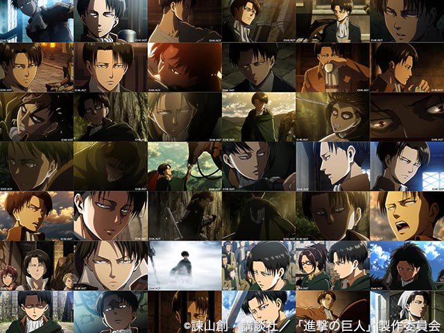 進撃の巨人 リヴァイ二百景 まとめ リヴァイヤヴァイ!!!” 『進撃の巨人』缶バッジ“リヴァイ百景”（全100種