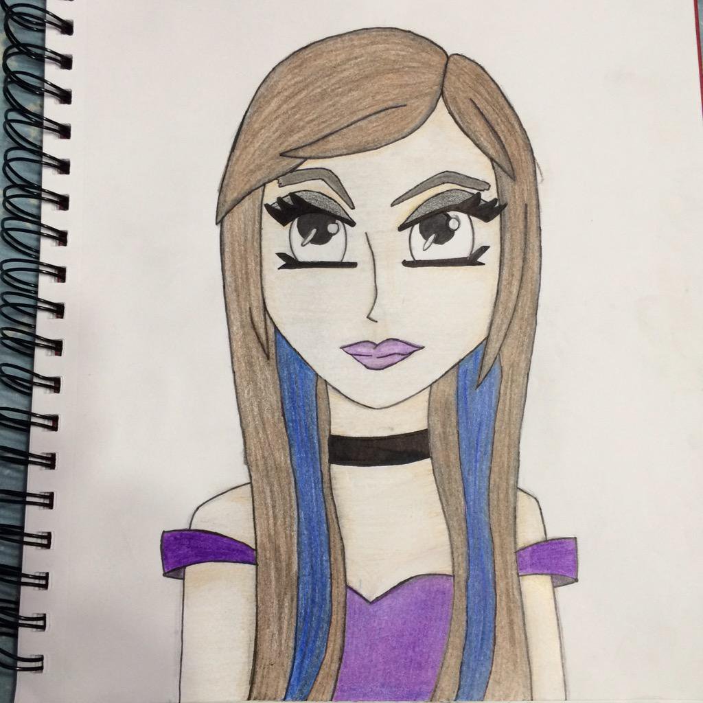  happy birthday here\s a drawing I made of you about a year ago 