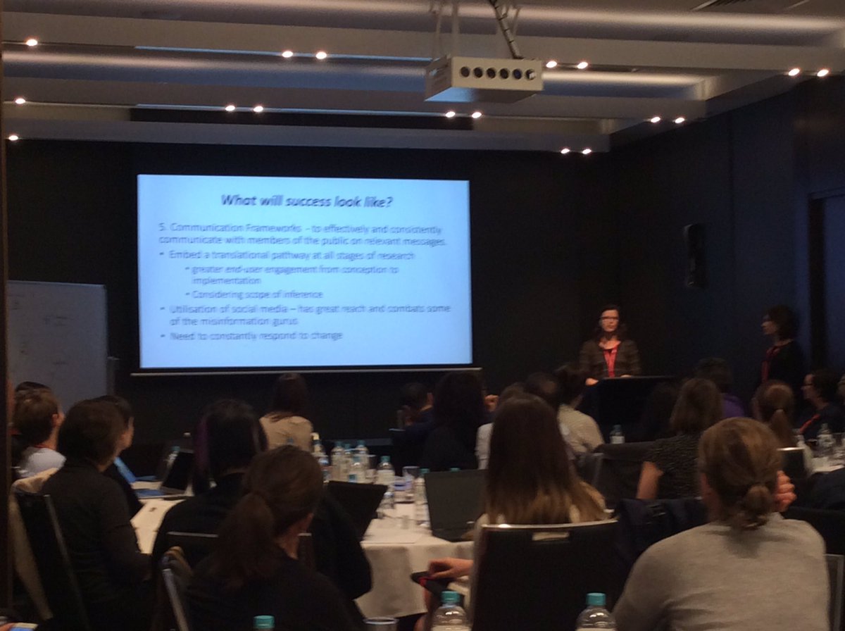 jillian_garvey's tweet photo. Fantastic wrap up & presentations by all working groups this morning as the 2017 @EMCRForum #TMThinktank came to a close. Now to WA Museum. https://t.co/Cdgq8bwVVm