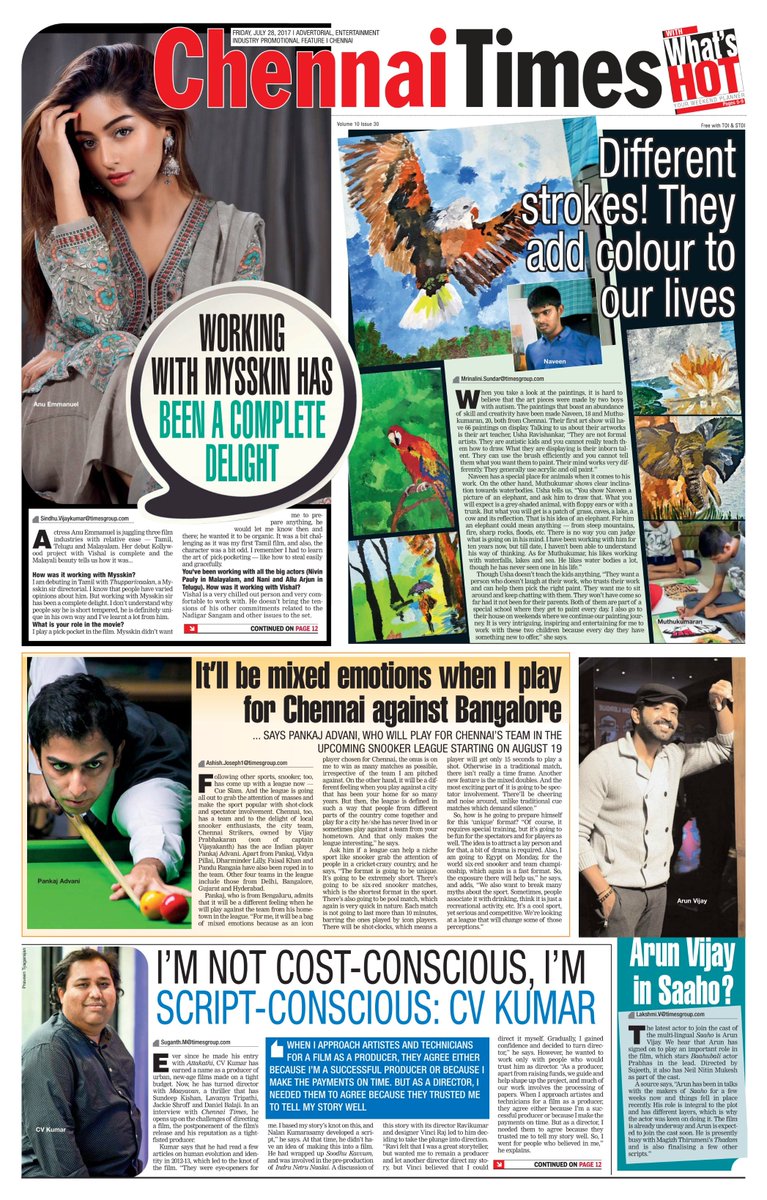 ChennaiTimesTOI's tweet photo. Have a quick peek at Chennai Times today. Read more on: 
https://t.co/GmBgyPxlJd https://t.co/JSBusYCzcJ