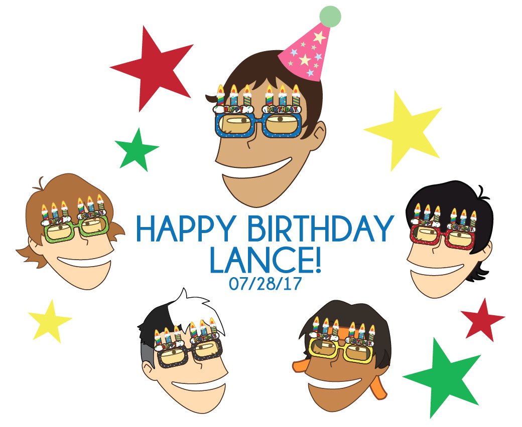 💙💙💙 HAPPY BIRTHDAY LANCE!!! 💙💙💙 BEST BLUE BOY!!!!! 🎂🎉🎁 #VoltronLanceBirthday <a href="/Voltron/">Voltron</a>