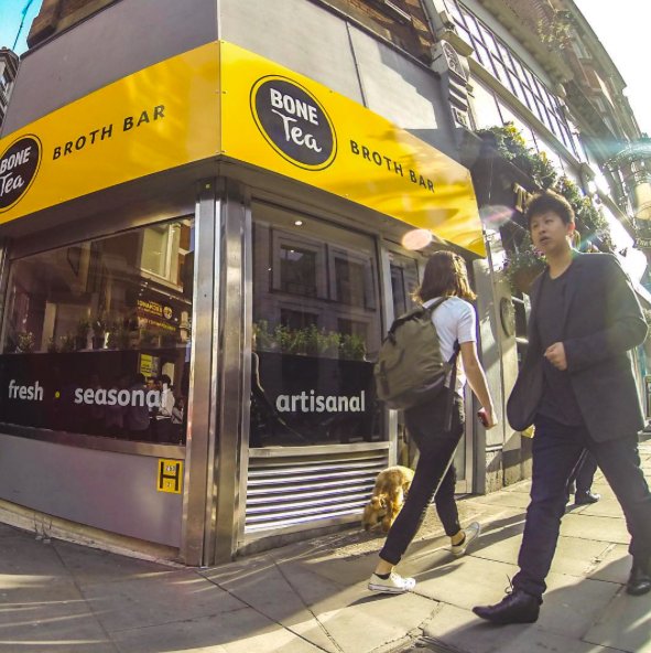 NEW #London 1st Bone Broth Bar - #CityOfLondon #breakfast #lunch #broth #artisanbreads and #Healthy #Salads.