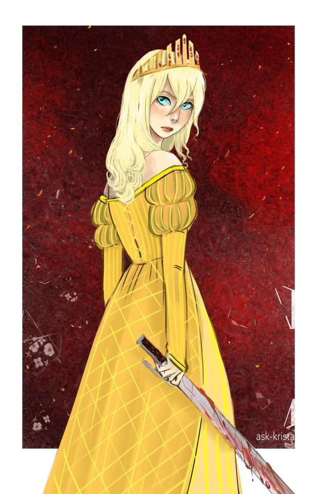 “ being a queen requires more cruelty than being a princess does. ”