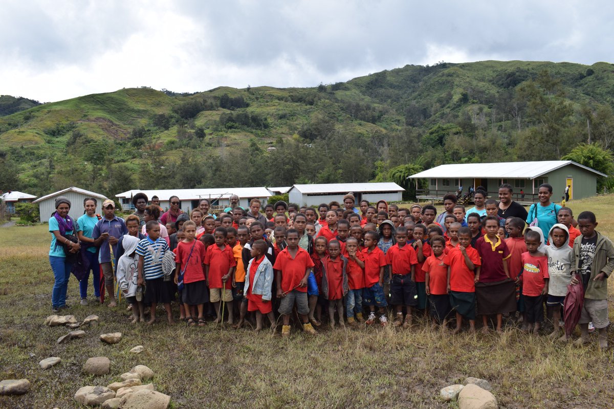 Imagine having to teach without books or stationery - a sad reality for a great number of schools in PNG. We donated to Western Province!