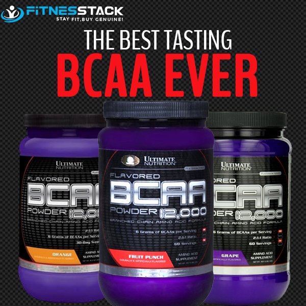 fitnesstack's tweet photo. Now benefit from #BCAA from #UltimateNutrition brought to you by #Fitnesstack for best mental focus & maximum gains. https://t.co/ykh3UvOJYk https://t.co/YHuK9owI2L