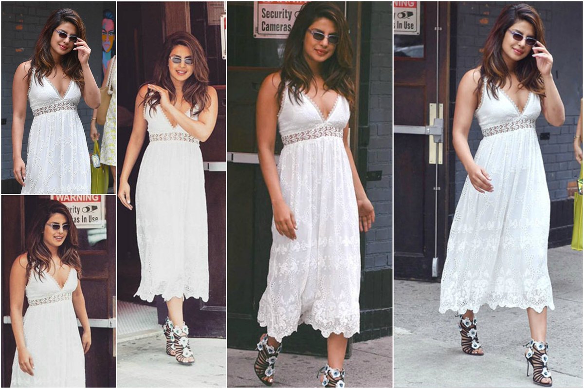 Selfyee_'s tweet photo. Oh, nothing much! Priyanka Chopra slays in white and shows us why the world is her own personal runway – View Pics
https://t.co/Uhtyg9FDik https://t.co/xBWfiFOJqY